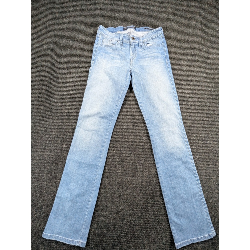 Guess Brittney Bootcut Jeans Womens 27 Blue Denim Cotton Stretch Medium Wash